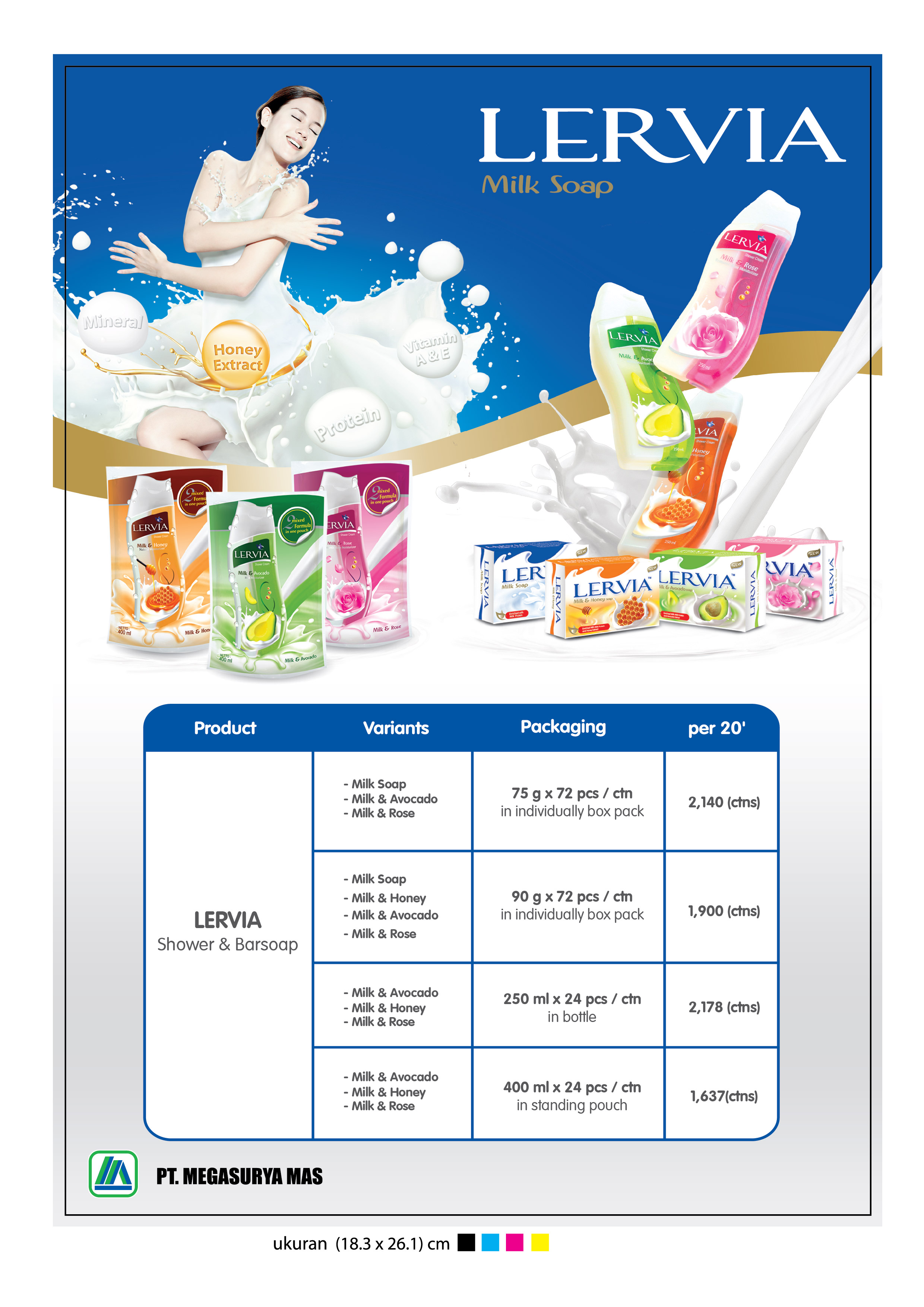 Lervia Milk Soap